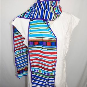 #51. Oscar de la Renta summer scarf
